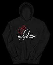 Load image into Gallery viewer, GG 9 Stories High Hoodie Black
